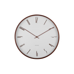 Nástenné hodiny Scandia Karlsson KA6014WH, 40cm